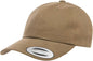 Yupoong 6245PT Classics Peached Cotton Twill Dad Cap - Light Loden - Olive / 6 5/8’’ - 7 5/8’’