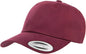 Yupoong 6245PT Classics Peached Cotton Twill Dad Cap - Maroon - Maroon / 6 5/8’’ - 7 5/8’’