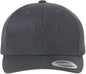 Yupoong 6389 CVC Snapback Cap Dark Heather Grey Dark Gray / 6 5/8’’ 7 3/8’’