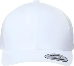Yupoong 6389 CVC Snapback Cap White White / 6 5/8’’ 7 3/8’’