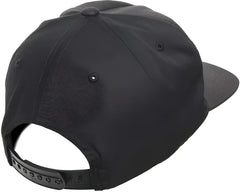 Yupoong 6502 Classics Unstructured 5- Panel Snapback Cap - Black - Black / 6 5/8’’ - 7 5/8’’