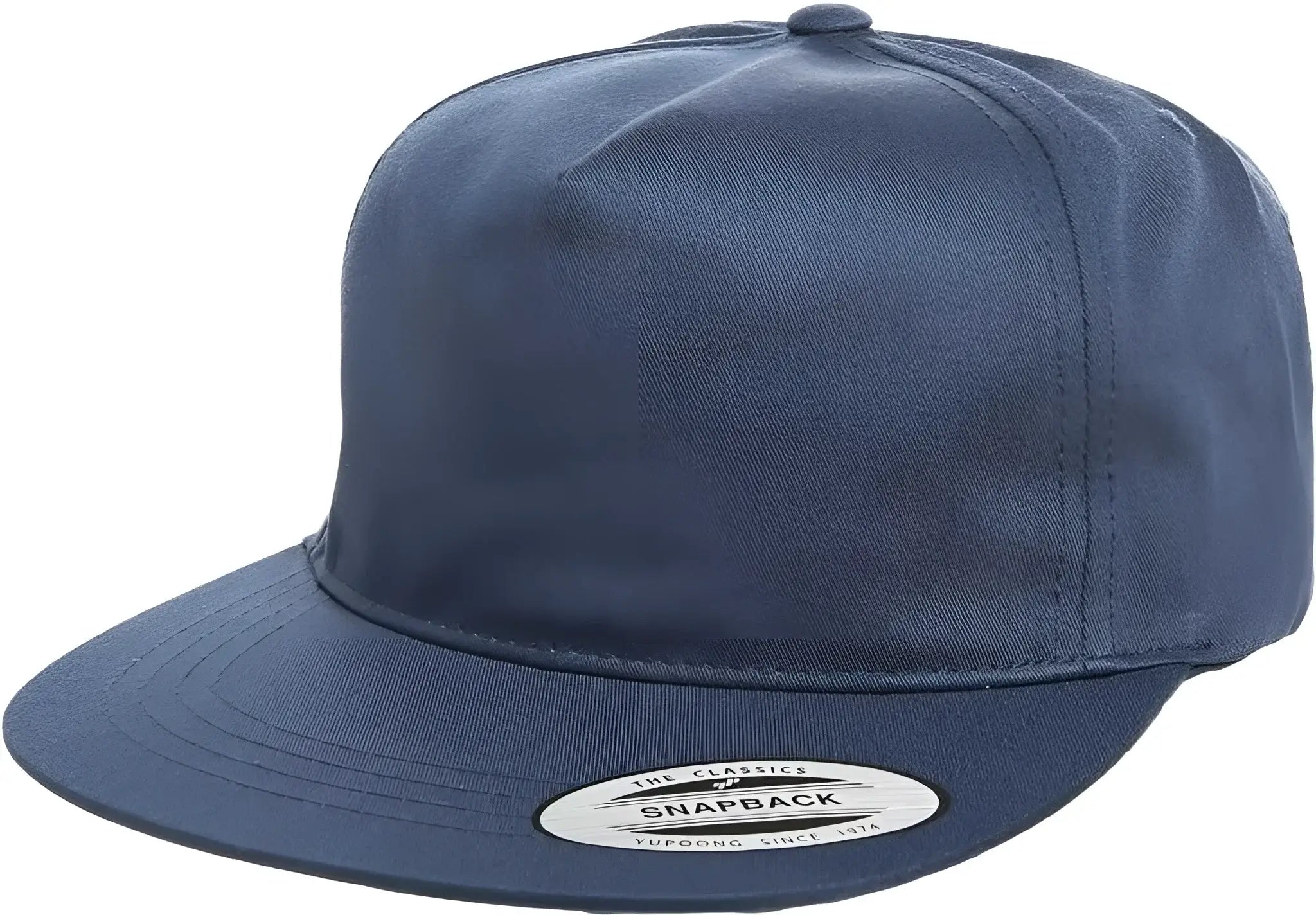 Yupoong 6502 Classics Unstructured 5- Panel Snapback Cap - Navy - Navy / 6 5/8’’ - 7 5/8’’