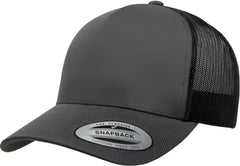 Yupoong 6506 Classics 5 Panel Retro Trucker Cap Charcoal Dark Gray / 6 5/8’’ 7 5/8’’