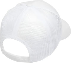Yupoong 6506 Classics 5 Panel Retro Trucker Cap White White / 6 5/8’’ 7 5/8’’