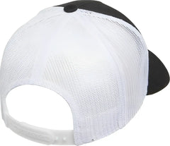 Yupoong 6506T Classics 5 Panel Retro Trucker Cap 2 Tone Black White Black White / 6 5/8’’ 7 5/8’’