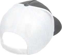 Yupoong 6506T Classics 5 Panel Retro Trucker Cap 2 Tone Charcoal White Dark Gray White / 6 5/8’’ 7 5/8’’