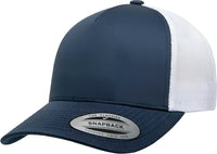 Yupoong 6506T Classics 5 Panel Retro Trucker Cap 2 Tone Navy White Navy White / 6 5/8’’ 7 5/8’’