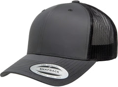 Yupoong 6606 Classics Retro Trucker Cap Charcoal Dark Gray / 6 5/8’’ 7 5/8’’