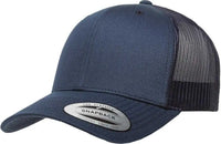 Yupoong 6606 Classics Retro Trucker Cap - Navy - Navy / 6 5/8’’ - 7 5/8’’