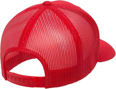Yupoong 6606 Classics Retro Trucker Cap Red Red / 6 5/8’’ 7 5/8’’