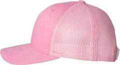 Yupoong 6606 Retro Trucker Cap Pink Pink / One Size Fits Most