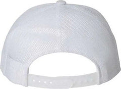 Yupoong 6606 Retro Trucker Cap White White / One Size Fits Most