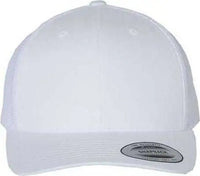 Yupoong 6606 Retro Trucker Cap White White / One Size Fits Most