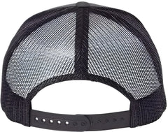 Yupoong 6606 Six Panel Retro Trucker Cap Dark Heather Grey Dark Gray / 6 5/8’’ 7 3/8’’