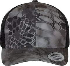 Yupoong 6606 Six Panel Retro Trucker Cap Kryptek Raid Kryptek / 6 5/8’’ 7 3/8’’
