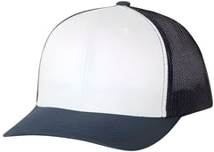 Yupoong 6606 Six Panel Retro Trucker Cap Navy White Navy Navy White / 6 5/8’’ 7 3/8’’