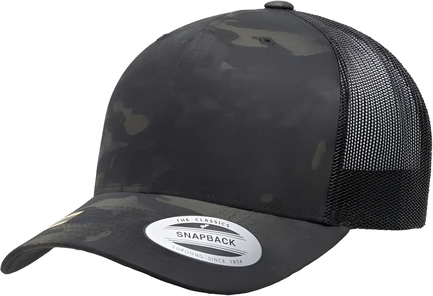 Yupoong 6606MC Classics MultiCam Retro Trucker Cap - Multicam Black - Multi-Colored / 6 5/8’’ - 7 5/8’’