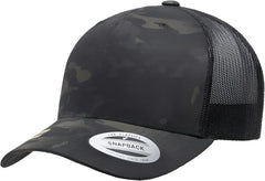 Yupoong 6606MC Classics MultiCam Retro Trucker Cap - Multicam Black - Multi-Colored / 6 5/8’’ - 7 5/8’’