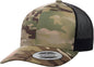 Yupoong 6606MC Classics MultiCam Retro Trucker Cap Multicam Original Black Multi Colored / 6 5/8’’ 7 5/8’’