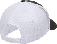 Yupoong 6606T Classics Retro Trucker Cap 2-Tone - Black White - Black White / 6 5/8’’ - 7 5/8’’