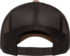 Yupoong 6606T Classics Retro Trucker Cap 2 Tone Caramel Black Tan Black / 6 5/8’’ 7 5/8’’