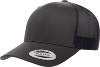 Yupoong 6606T Classics Retro Trucker Cap 2 Tone Charcoal Navy Dark Gray Navy / 6 5/8’’ 7 5/8’’