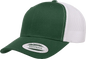 Yupoong 6606T Classics Retro Trucker Cap 2 Tone Evergreen White Forest White / 6 5/8’’ 7 5/8’’
