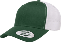 Yupoong 6606T Classics Retro Trucker Cap 2 Tone Evergreen White Forest White / 6 5/8’’ 7 5/8’’