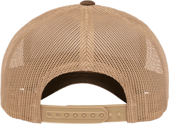 Yupoong 6606T Classics Retro Trucker Cap 2 Tone Moss Khaki Olive Khaki / 6 5/8’’ 7 5/8’’