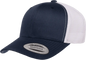 Yupoong 6606T Classics Retro Trucker Cap 2 Tone Navy White Navy White / 6 5/8’’ 7 5/8’’