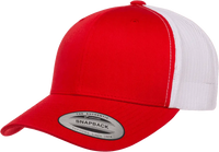 Yupoong 6606T Classics Retro Trucker Cap 2 Tone Red White Red White / 6 5/8’’ 7 5/8’’