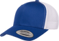 Yupoong 6606T Classics Retro Trucker Cap 2 Tone Royal White Royal White / 6 5/8’’ 7 5/8’’