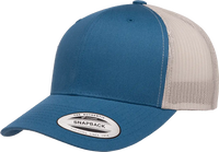 Yupoong 6606T Classics Retro Trucker Cap 2 Tone Steel Blue Silver Blue Light Gray / 6 5/8’’ 7 5/8’’