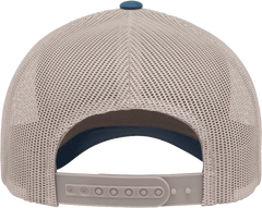 Yupoong 6606T Classics Retro Trucker Cap 2 Tone Steel Blue Silver Blue Light Gray / 6 5/8’’ 7 5/8’’