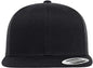 Yupoong 6609 Retro High Profile Trucker Cap - Black - Black / One Size Fits Most