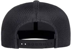 Yupoong 6609 Retro High Profile Trucker Cap - Charcoal - Dark Gray / One Size Fits Most