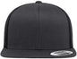 Yupoong 6609 Retro High Profile Trucker Cap - Charcoal Black - Dark Gray Black / One Size Fits Most