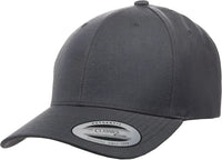 Yupoong 6789M Classics Premium Curved Visor Snapback Cap Dark Gray Dark Gray / 6 5/8’’ 7 5/8’’