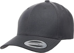 Yupoong 6789M Classics Premium Curved Visor Snapback Cap Dark Gray Dark Gray / 6 5/8’’ 7 5/8’’