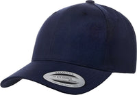 Yupoong 6789M Classics Premium Curved Visor Snapback Cap Navy Navy / 6 5/8’’ 7 5/8’’