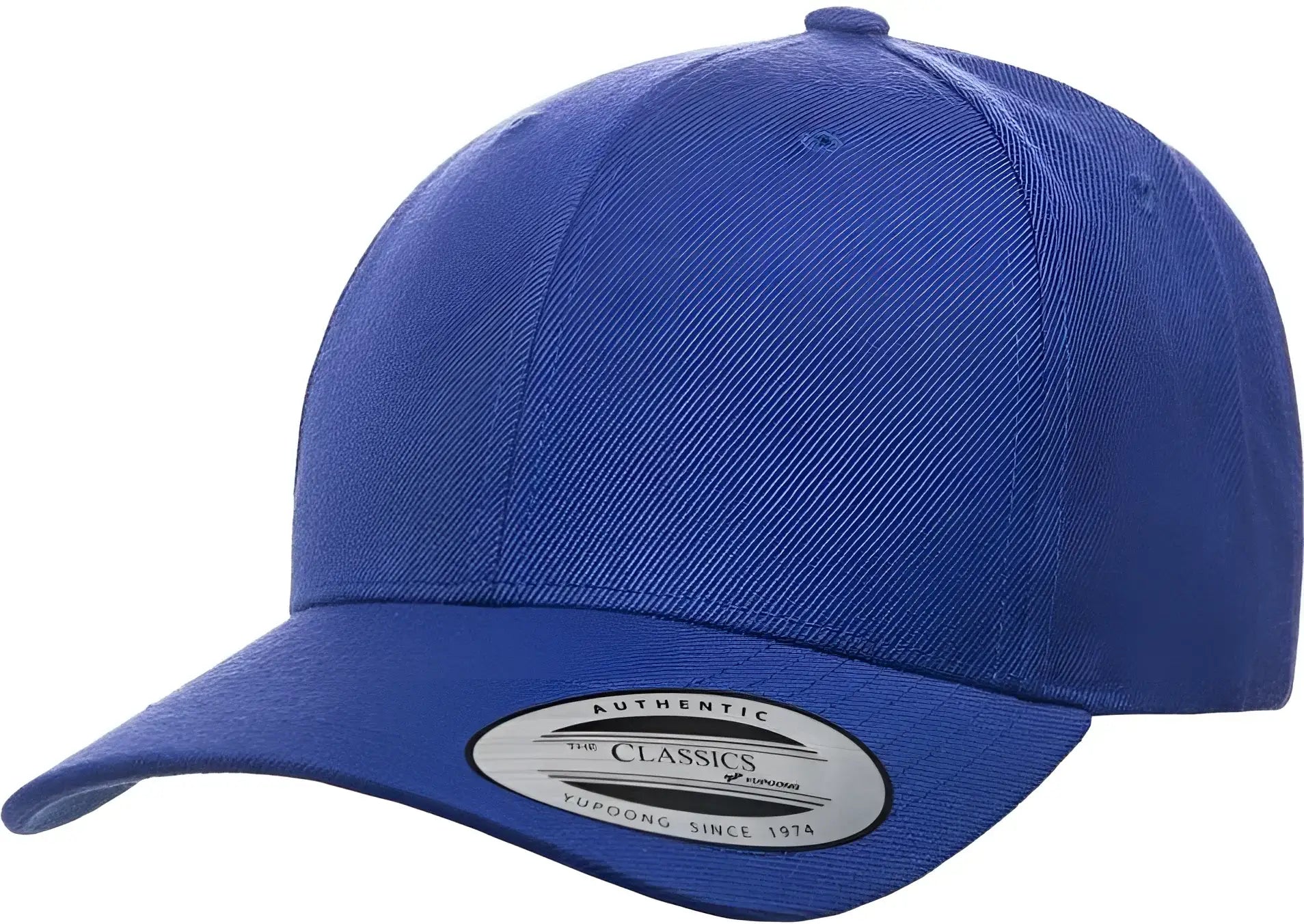 Yupoong 6789M Classics Premium Curved Visor Snapback Cap Royal Royal / 6 5/8’’ 7 5/8’’