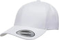 Yupoong 6789M Classics Premium Curved Visor Snapback Cap White White / 6 5/8’’ 7 5/8’’