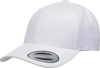 Yupoong 6789M Classics Premium Curved Visor Snapback Cap White White / 6 5/8’’ 7 5/8’’